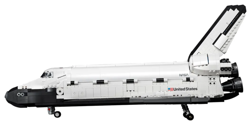 LEGO 10283 創意系列「NASA 發現號太空梭」（NASA Space Shuttle Discovery）還有「哈伯太空望遠鏡」！