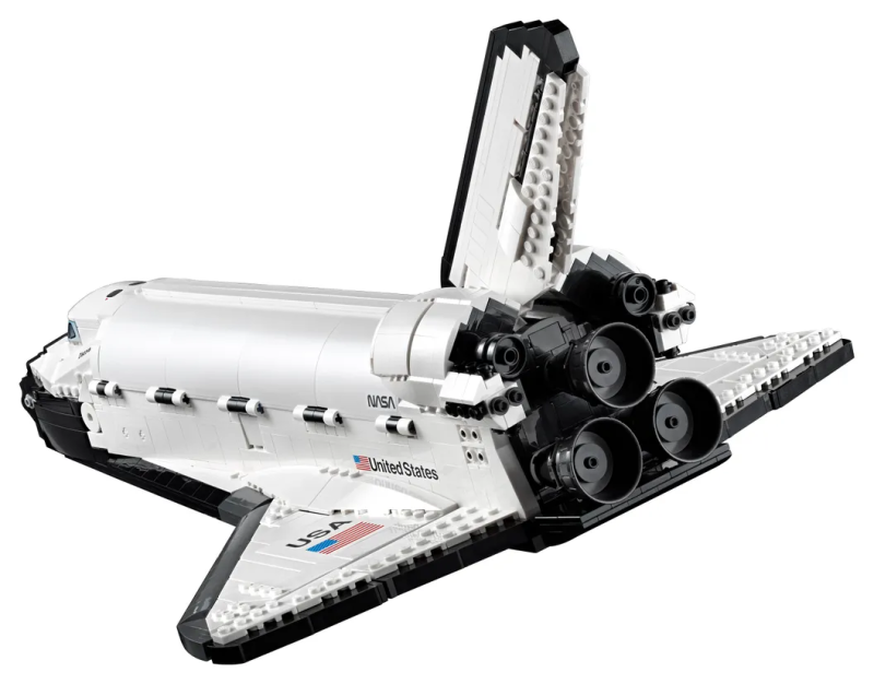 LEGO 10283 創意系列「NASA 發現號太空梭」（NASA Space Shuttle Discovery）還有「哈伯太空望遠鏡」！