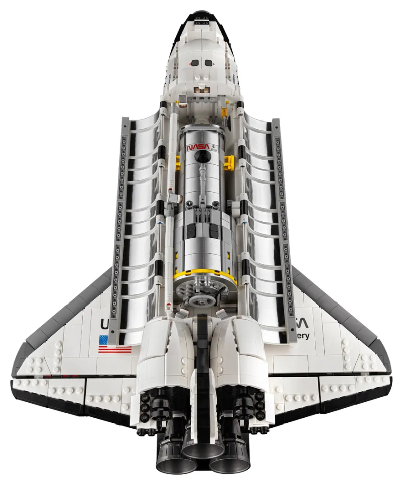 LEGO 10283 創意系列「NASA 發現號太空梭」（NASA Space Shuttle Discovery）還有「哈伯太空望遠鏡」！
