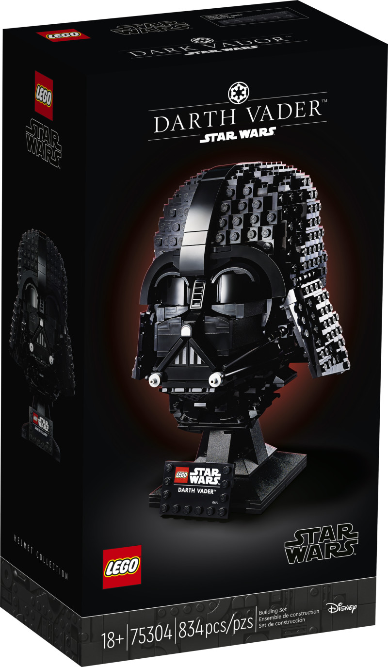 LEGO 75304《星際大戰》達斯·維德頭盔（Darth Vader Helmet）曝光！ 