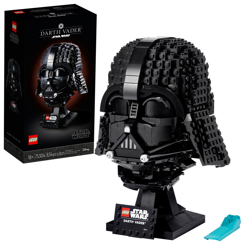 LEGO 75304《星際大戰》達斯·維德頭盔（Darth Vader Helmet）曝光！