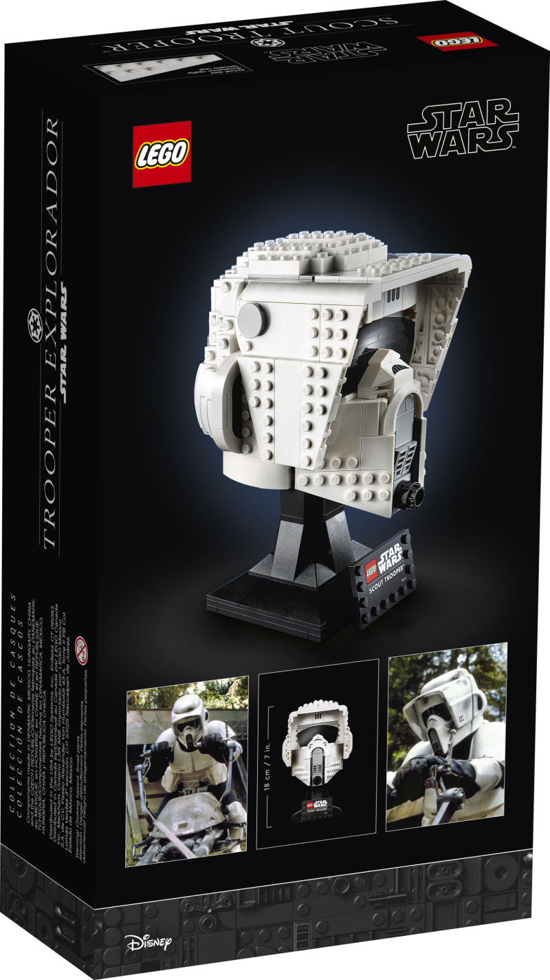 LEGO 75305《星際大戰》帝國偵察兵頭盔（Scout Trooper Helmet）曝光！