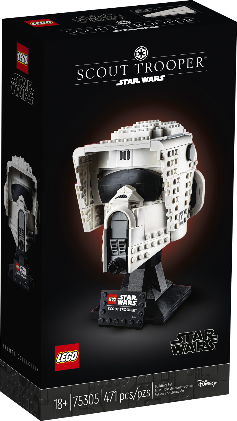 LEGO 75305《星際大戰》帝國偵察兵頭盔（Scout Trooper Helmet）曝光！