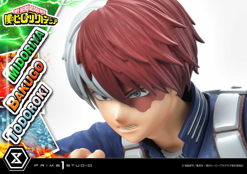 Prime 1 Studio《我的英雄學院》綠谷出久・爆豪勝己・轟焦凍 1/4 比例場景雕像 普通版/DX特典版 肩負未來的少年英雄、集結！