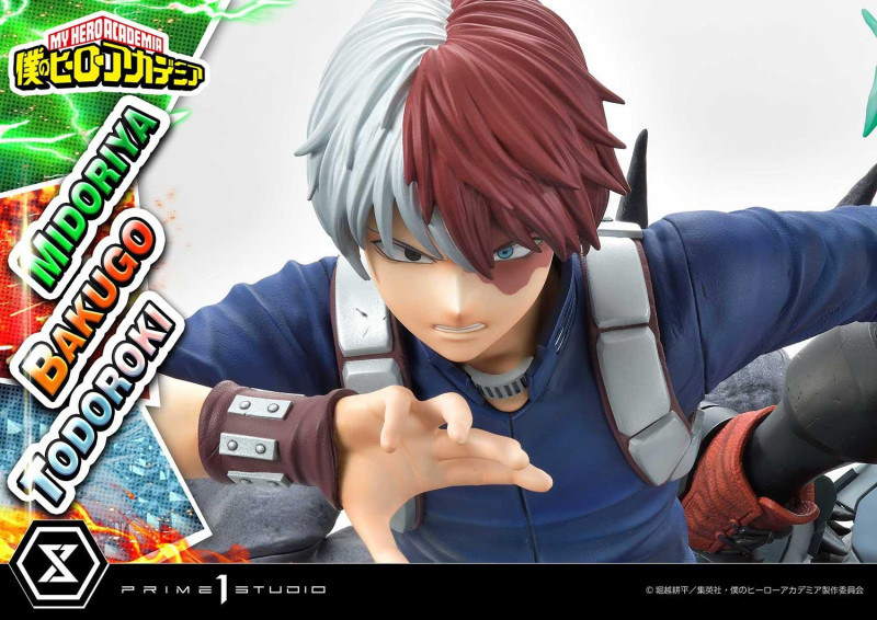 Prime 1 Studio《我的英雄學院》綠谷出久・爆豪勝己・轟焦凍 1/4 比例場景雕像 普通版/DX特典版 肩負未來的少年英雄、集結！