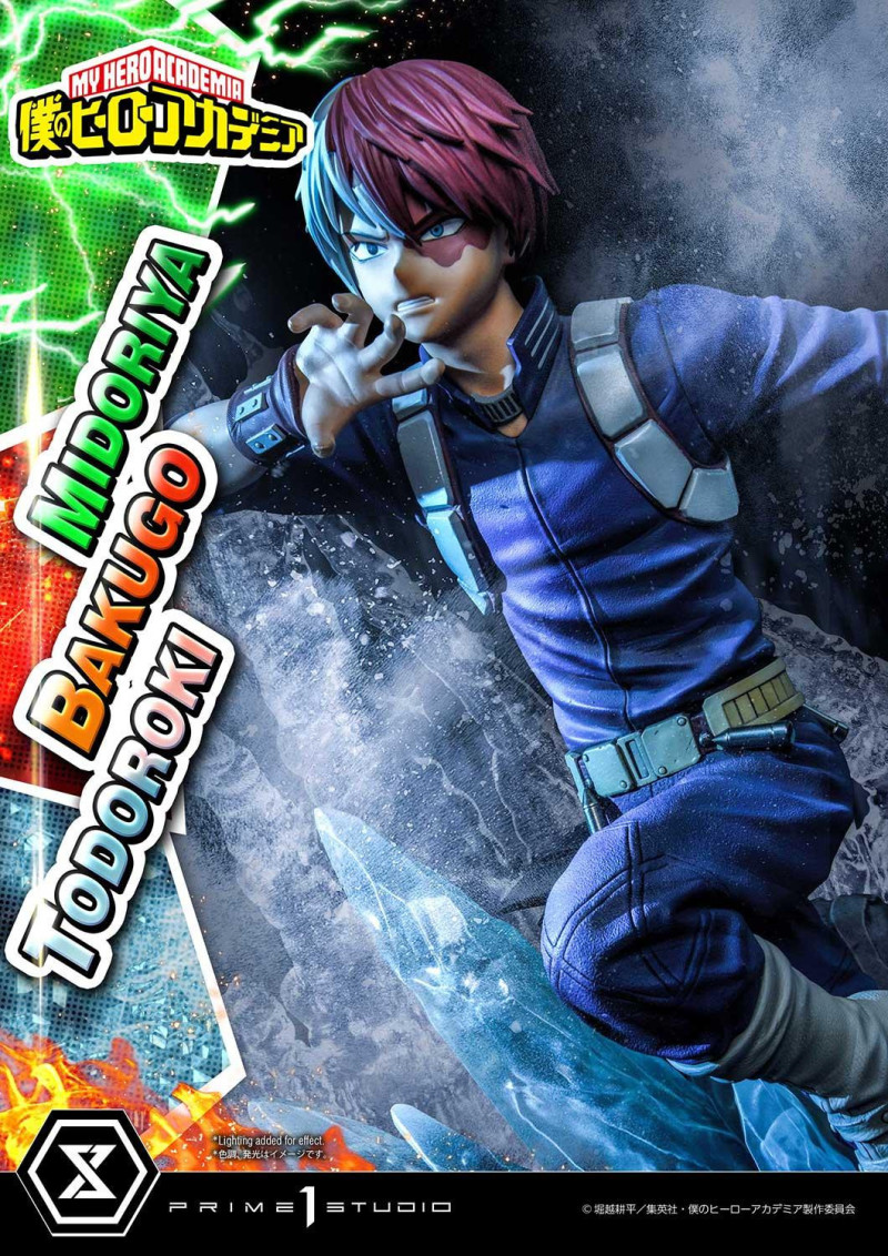 Prime 1 Studio《我的英雄學院》綠谷出久・爆豪勝己・轟焦凍 1/4 比例場景雕像 普通版/DX特典版 肩負未來的少年英雄、集結！