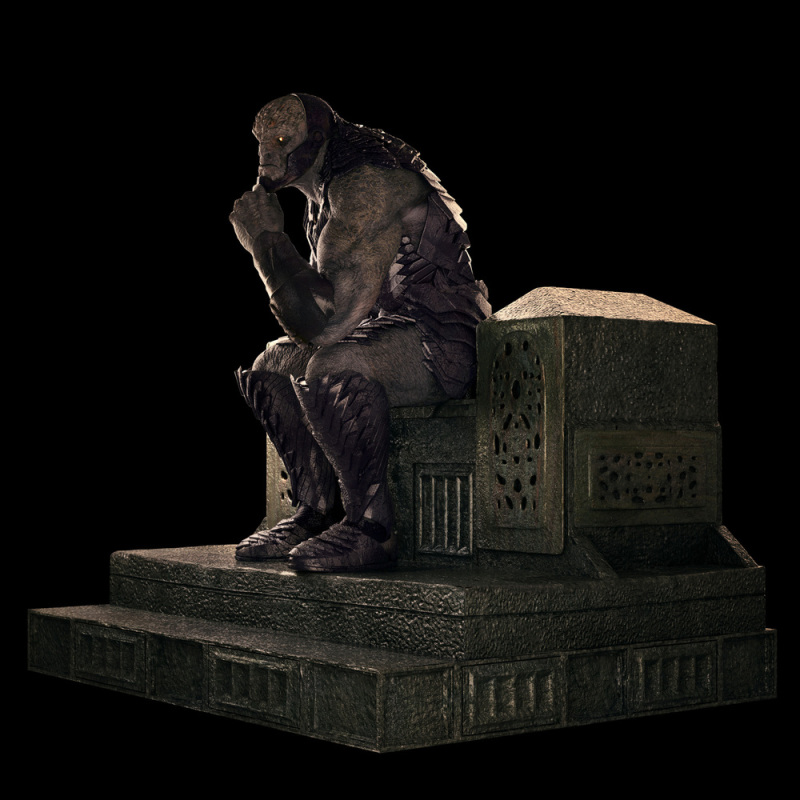 WETA《查克史奈德之正義聯盟》達克賽德（Darkseid）1/4 比例全身雕像 霸氣降臨！