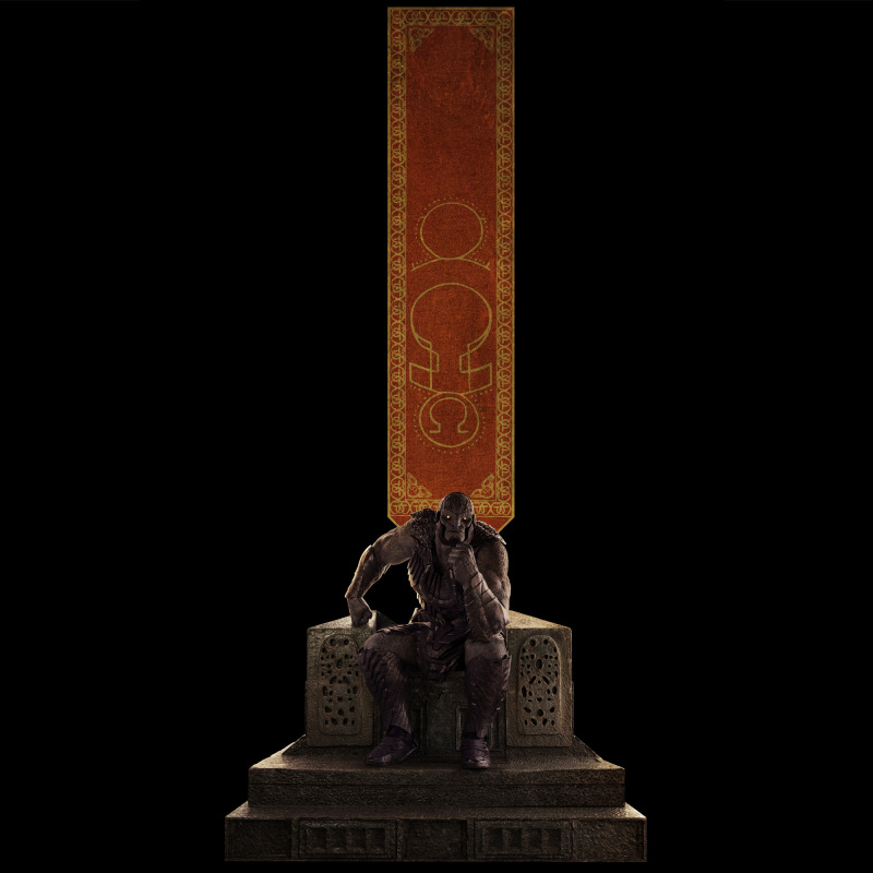 WETA《查克史奈德之正義聯盟》達克賽德（Darkseid）1/4 比例全身雕像 霸氣降臨！