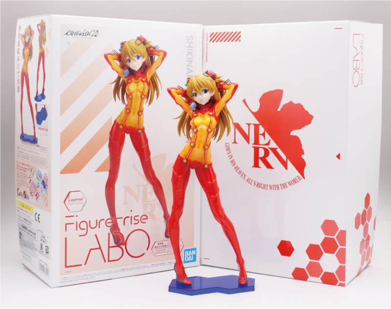 Figure-rise LABO 第四彈「式波·明日香·蘭格雷」組裝模型 高技術力展現「與皮膚緊密接觸的透明服裝」