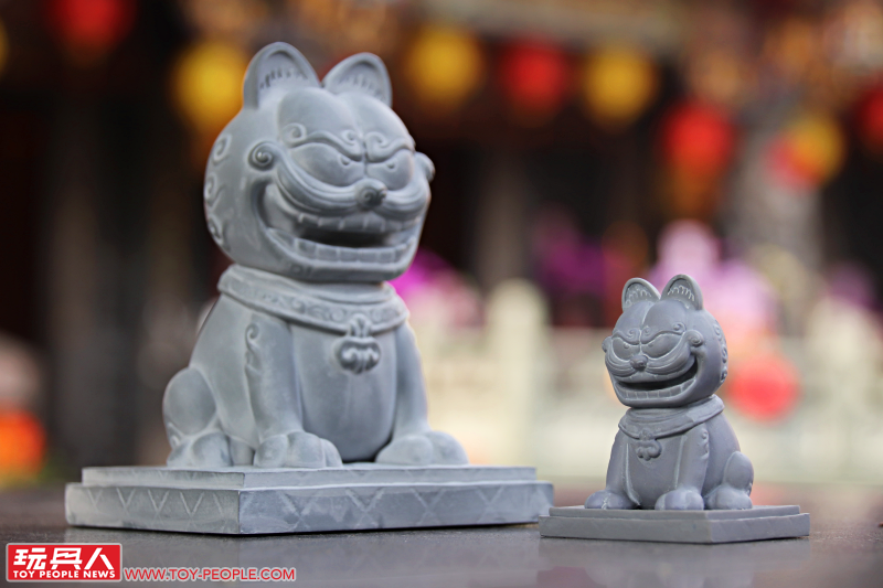 Too Cheap Art × Garfield【祈喵熱】開箱報告 以台灣在地文化重新詮釋的「加菲貓」福氣現身!