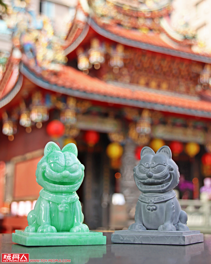 Too Cheap Art × Garfield【祈喵熱】開箱報告 以台灣在地文化重新詮釋的「加菲貓」福氣現身!