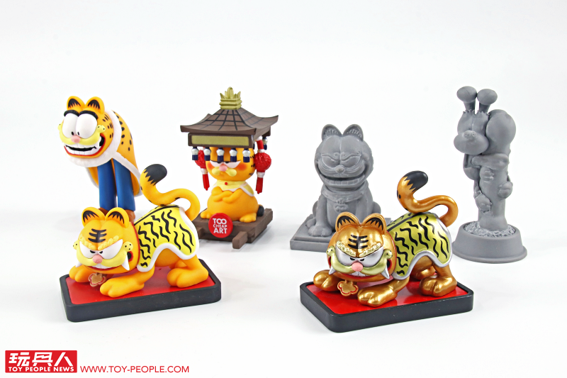 Too Cheap Art × Garfield【祈喵熱】開箱報告 以台灣在地文化重新詮釋的「加菲貓」福氣現身!