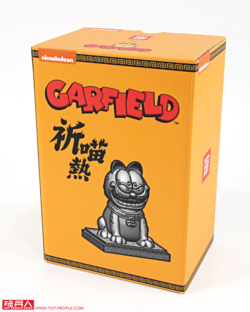 Too Cheap Art × Garfield【祈喵熱】開箱報告 以台灣在地文化重新詮釋的「加菲貓」福氣現身!