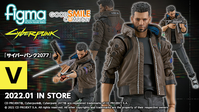 《電馭叛客2077》青年傭兵「figma V」登場 螳臂利刃、砲彈發射系統帥氣再現！