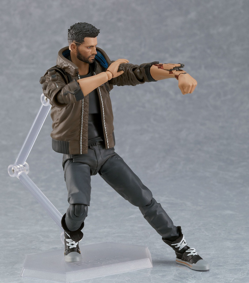 《電馭叛客2077》青年傭兵「figma V」登場 螳臂利刃、砲彈發射系統帥氣再現！