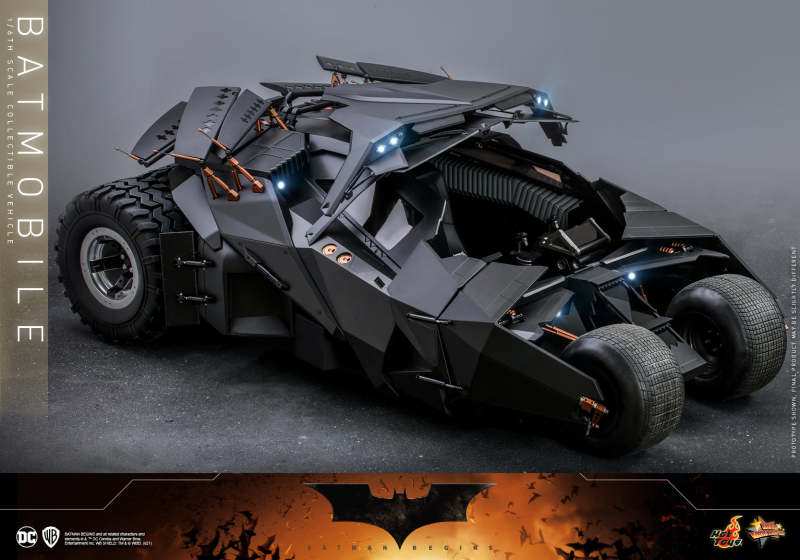 Hot Toys《蝙蝠俠:開戰時刻》蝙蝠車(Batmobile)1/6 比例載具