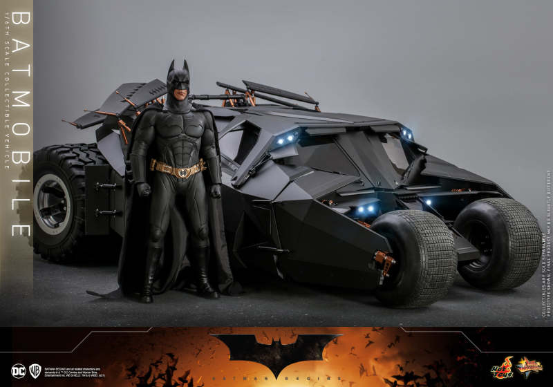 Hot Toys《蝙蝠俠:開戰時刻》蝙蝠車(Batmobile)1/6 比例載具