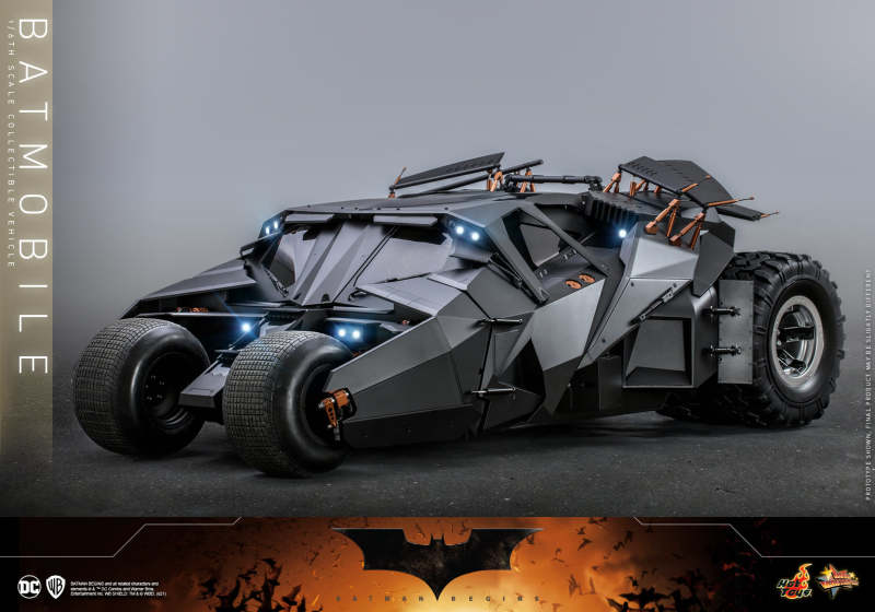 Hot Toys《蝙蝠俠:開戰時刻》蝙蝠車(Batmobile)1/6 比例載具