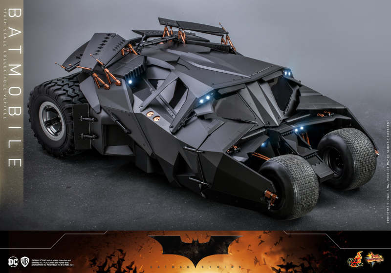 Hot Toys《蝙蝠俠:開戰時刻》蝙蝠車(Batmobile)1/6 比例載具
