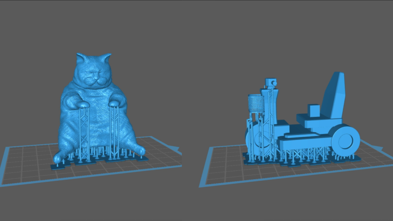 【原創作品】3D列印了胖貓 參