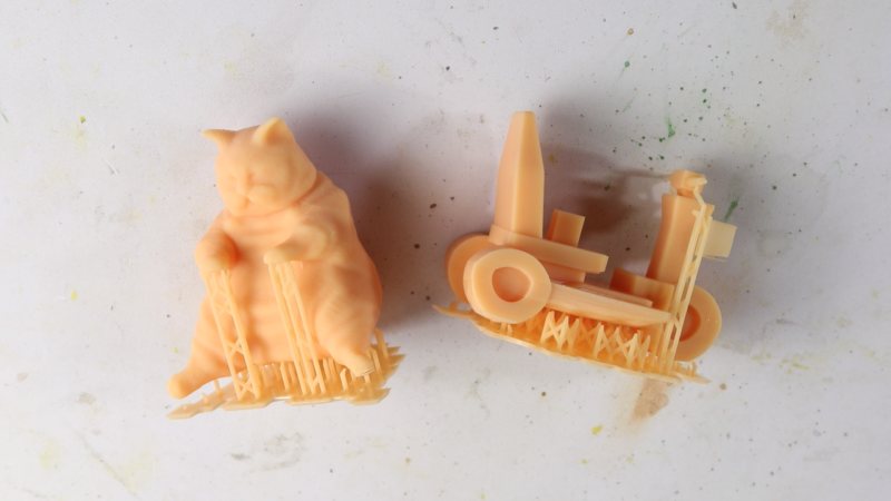 【原創作品】3D列印了胖貓 參