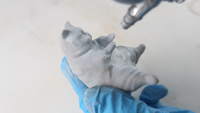 【原創作品】3D列印了胖貓 參