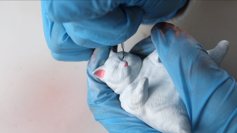 【原創作品】3D列印了胖貓 參