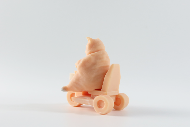 【原創作品】3D列印了胖貓 參