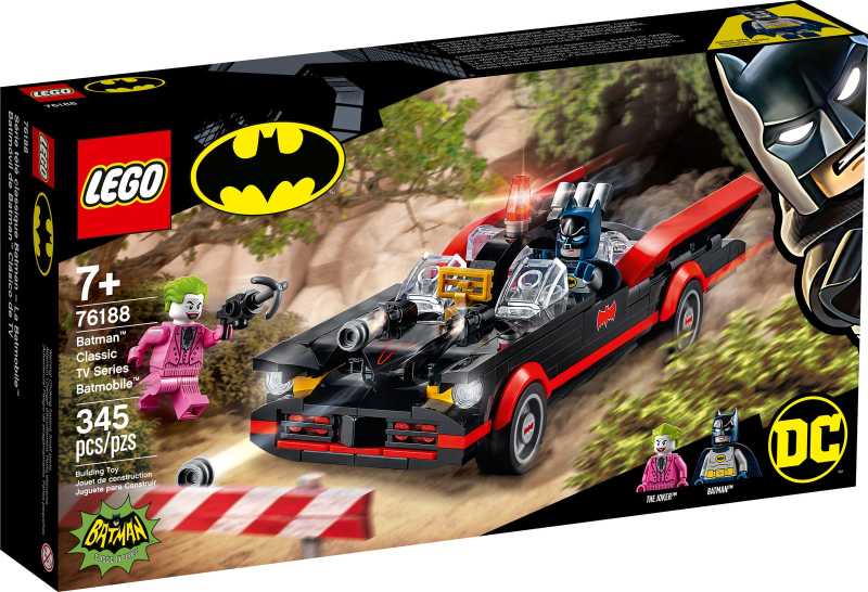 LEGO 76188《蝙蝠俠(1966 年經典電視劇版本)》蝙蝠車(Batmobile)情報公開!