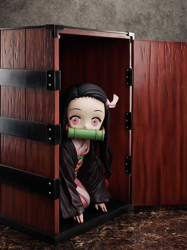 1点限り 鬼滅の刃 竈門禰豆子 箱 造形 Cutie1『鬼滅の刃』シリーズの「竈門禰豆子 “鬼化進行時”」が