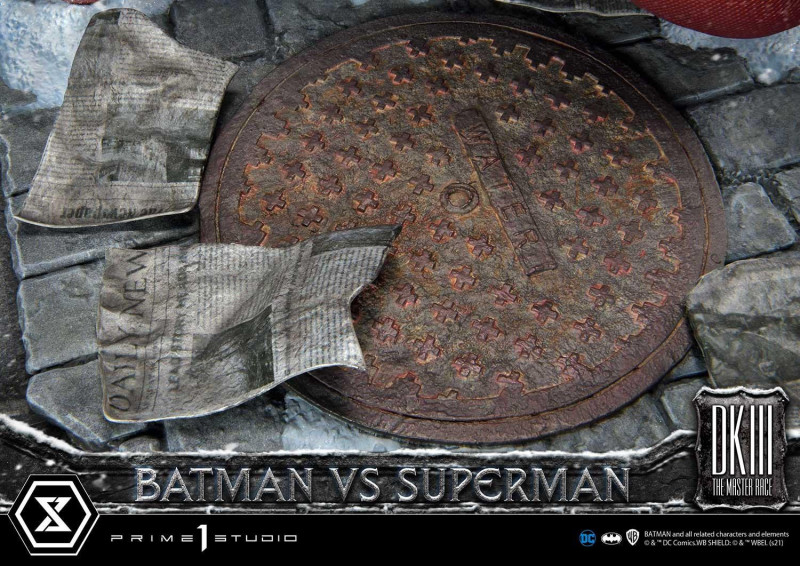 Prime 1 Studio《蝙蝠俠：黑暗騎士歸來》蝙蝠俠大戰超人（バットマンVSスーパーマン）1/3 比例全身雕像 普通版/DX版