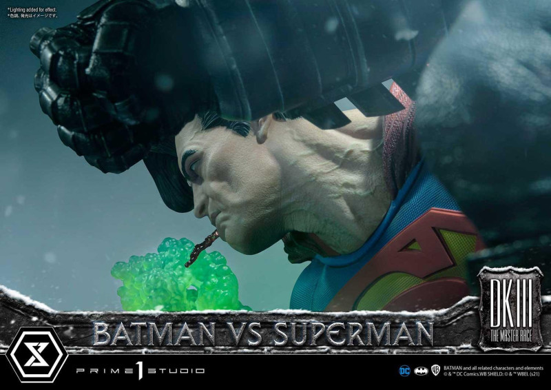 Prime 1 Studio《蝙蝠俠：黑暗騎士歸來》蝙蝠俠大戰超人（バットマンVSスーパーマン）1/3 比例全身雕像 普通版/DX版