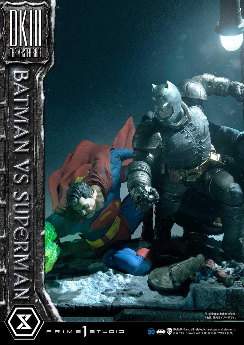 Prime 1 Studio《蝙蝠俠：黑暗騎士歸來》蝙蝠俠大戰超人（バットマンVSスーパーマン）1/3 比例全身雕像 普通版/DX版