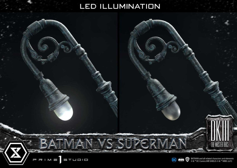 Prime 1 Studio《蝙蝠俠：黑暗騎士歸來》蝙蝠俠大戰超人（バットマンVSスーパーマン）1/3 比例全身雕像 普通版/DX版