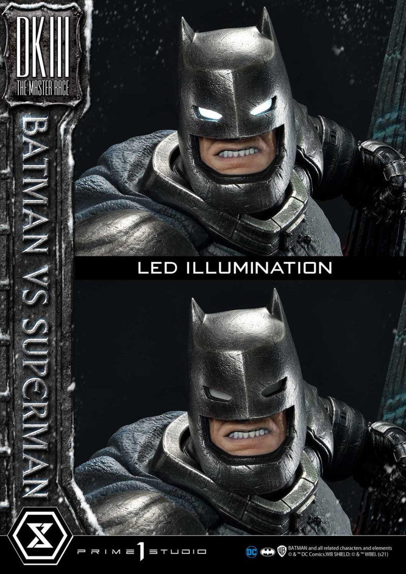 Prime 1 Studio《蝙蝠俠：黑暗騎士歸來》蝙蝠俠大戰超人（バットマンVSスーパーマン）1/3 比例全身雕像 普通版/DX版