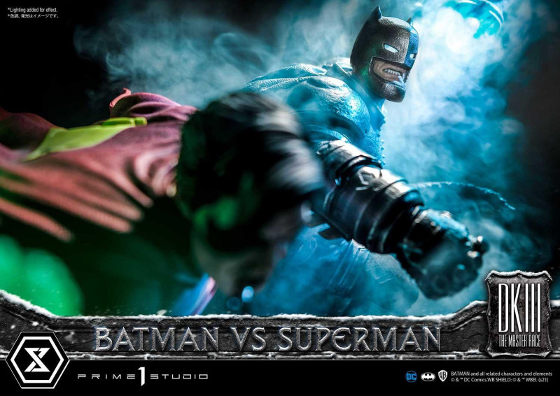 Prime 1 Studio《蝙蝠俠：黑暗騎士歸來》蝙蝠俠大戰超人（バットマンVSスーパーマン）1/3 比例全身雕像 普通版/DX版