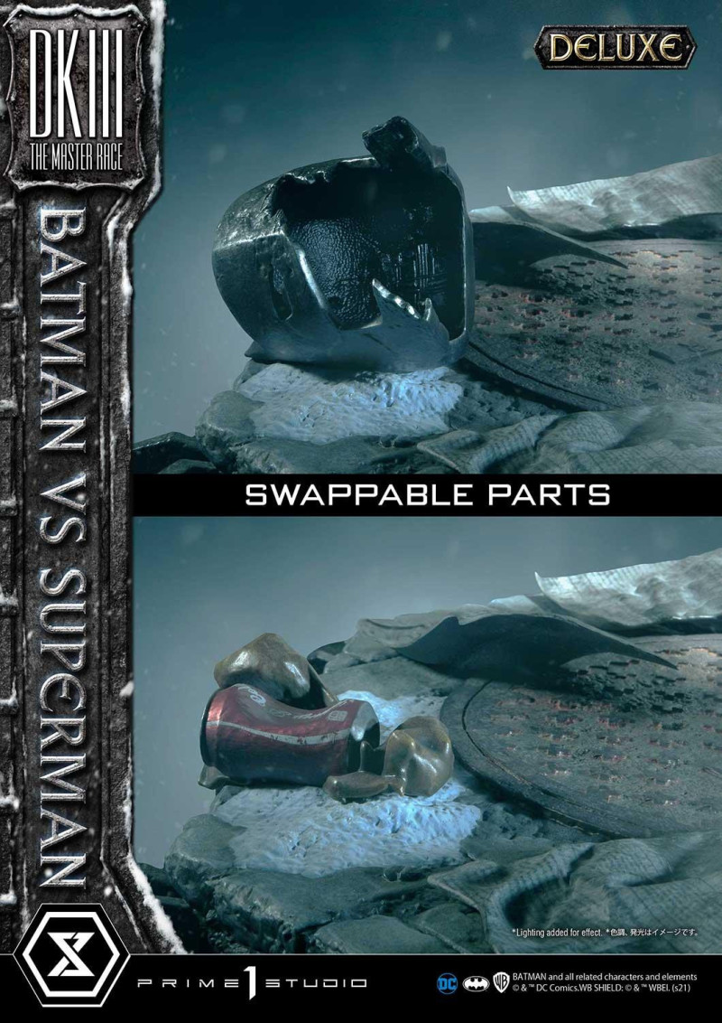 Prime 1 Studio《蝙蝠俠：黑暗騎士歸來》蝙蝠俠大戰超人（バットマンVSスーパーマン）1/3 比例全身雕像 普通版/DX版