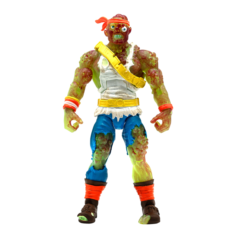 Super7《Toxic Crusaders》「Toxie - 放射性灼紅憤怒版本」(Radioactive Red Rage)7 吋可動人偶