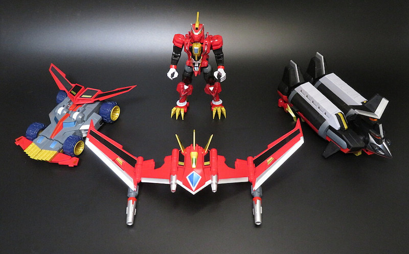 GSC『THE合體 合體龍人 DX DYNAZENON』分離型態各機首度公開！