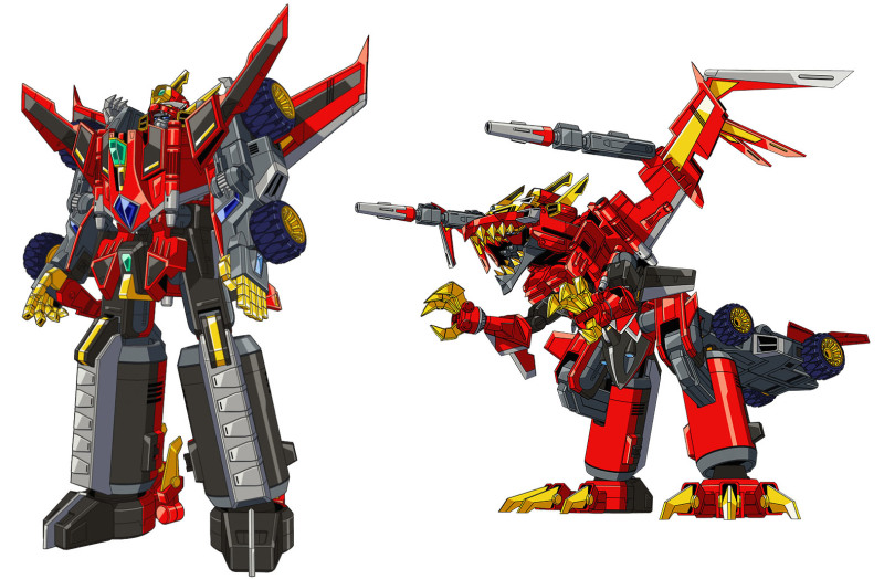 GSC『THE合體 合體龍人 DX DYNAZENON』分離型態各機首度公開！