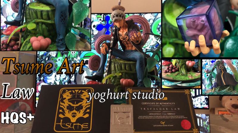 Tsume Art 海賊王 羅 雕像 gk figure one piece Trafalgar D. Water Law statue HQS tsume ワンピース ロー