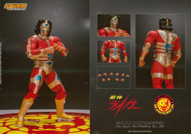 日摔永恆經典傳說!STORM COLLECTIBLES 獸神萊卡 NJPW 初期造型