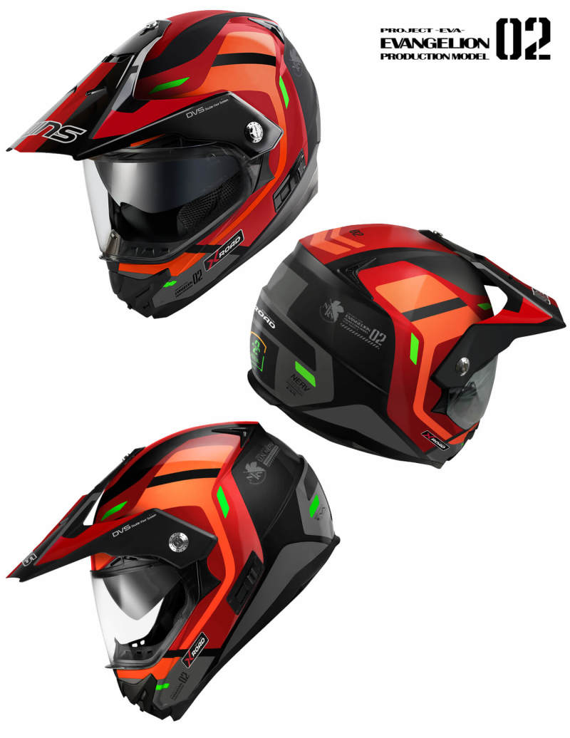 WINSヘルメット X-ROAD エヴァンゲリオン 零号機 綾波レイ