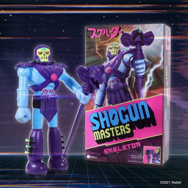 Mattel Creations《太空超人》「Shogun Masters 骷髏王」可動人偶 不只尺寸巨大還能使出噴射飛拳！