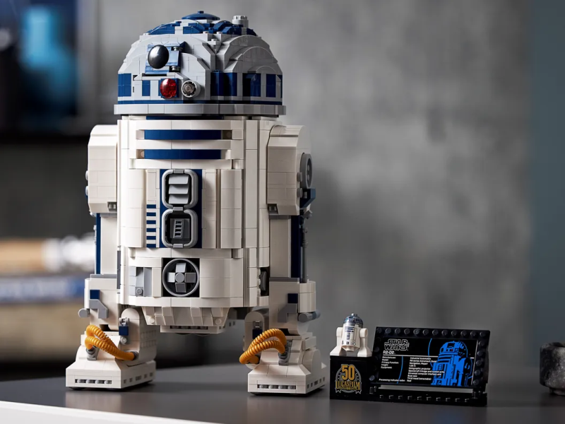 LEGO 75308《星際大戰》R2-D2 磚拼模型最可靠的機器夥伴30 公分大尺寸