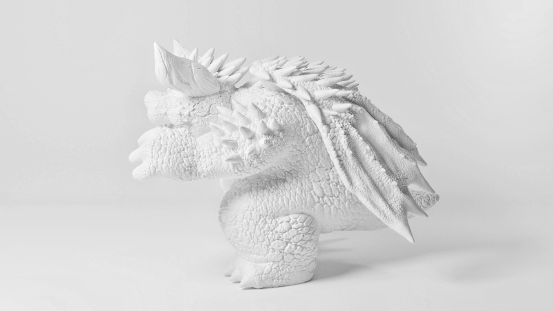 最近大家都在狩獵,那就3D列印龍吧!