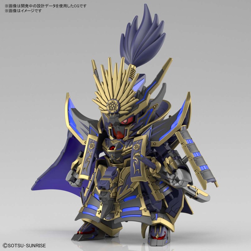 SDW HEROES『信長次代鋼彈 暗黑面具Ver.』09 月發售  黑暗的異色版登場！
