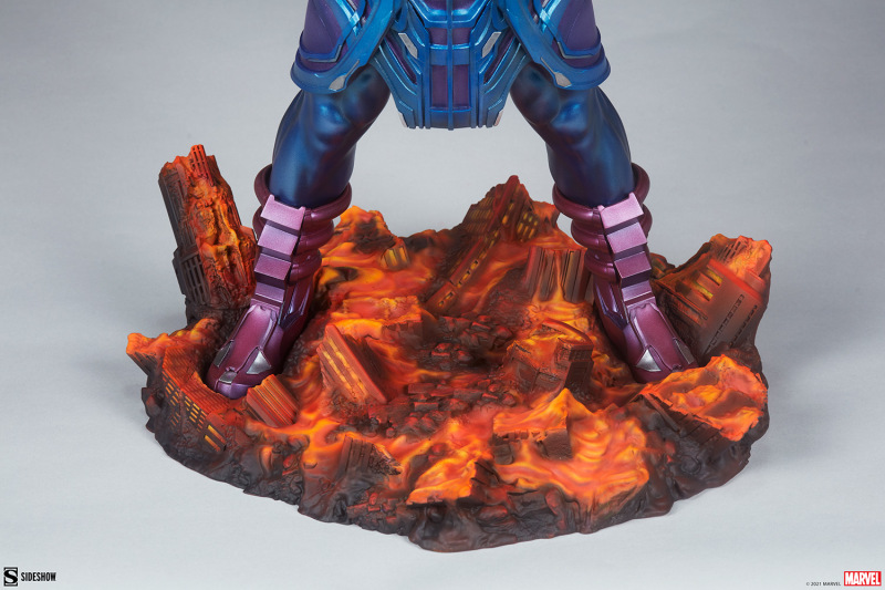 Sideshow MARVEL 漫畫「行星吞噬者」(Galactus)全身雕像 吞噬越多變得越強的宇宙神堂堂降臨!