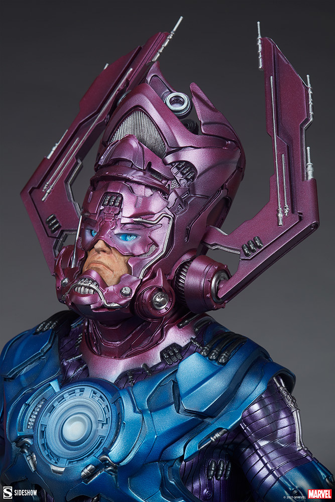 Sideshow MARVEL 漫畫「行星吞噬者」(Galactus)全身雕像 吞噬越多變得越強的宇宙神堂堂降臨!