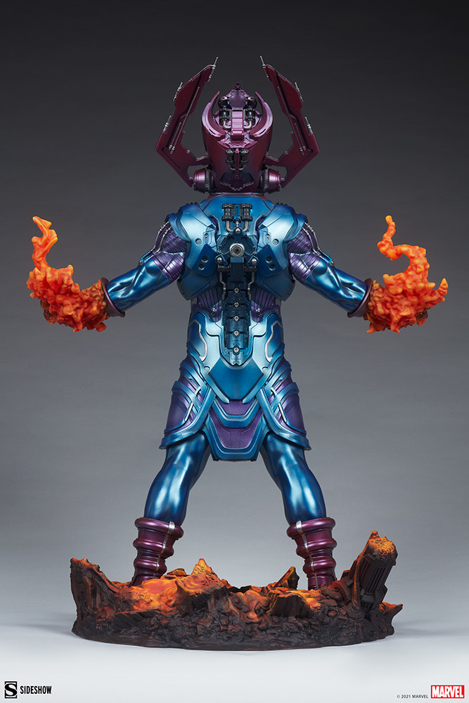 Sideshow MARVEL 漫畫「行星吞噬者」(Galactus)全身雕像 吞噬越多變得越強的宇宙神堂堂降臨!